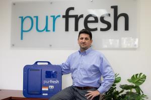 Christian DeBlasio is the CEO and Co-Founder of Purfresh Clean