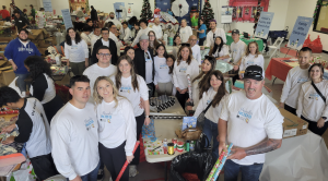 Adams & Associates provided a huge boost in volunteers with over 50 people in their team