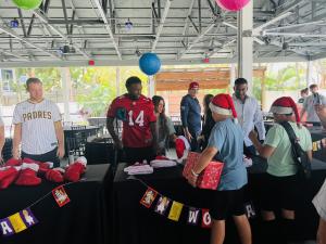 Yob Family Foundation’s 11th Annual Christmas Event, in partnership with the Team Godwin Foundation and ZooTampa, supported three nonprofits—Metropolitan Ministries, The Children’s Home Network, and A Kid’s Place—providing aid to foster children and families in need