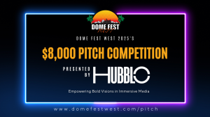 Graphic advertising the $8000 pitch competition.