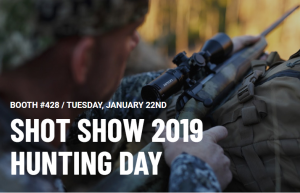Riton Optics will host guests and seminar speakers for Hunting Day at #SHOTShow2019