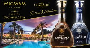 Celebrate the Iconic Wigwam featured destination for exquisite Comisario Tequila cocktails in Arizona on December 28th