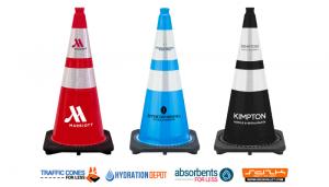 TrafficConesForLess Custom Branded Cones Hospitality