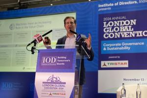 Roger Spitz Keynote Talk at the Institute of Directors London Global Convention (November 2024)