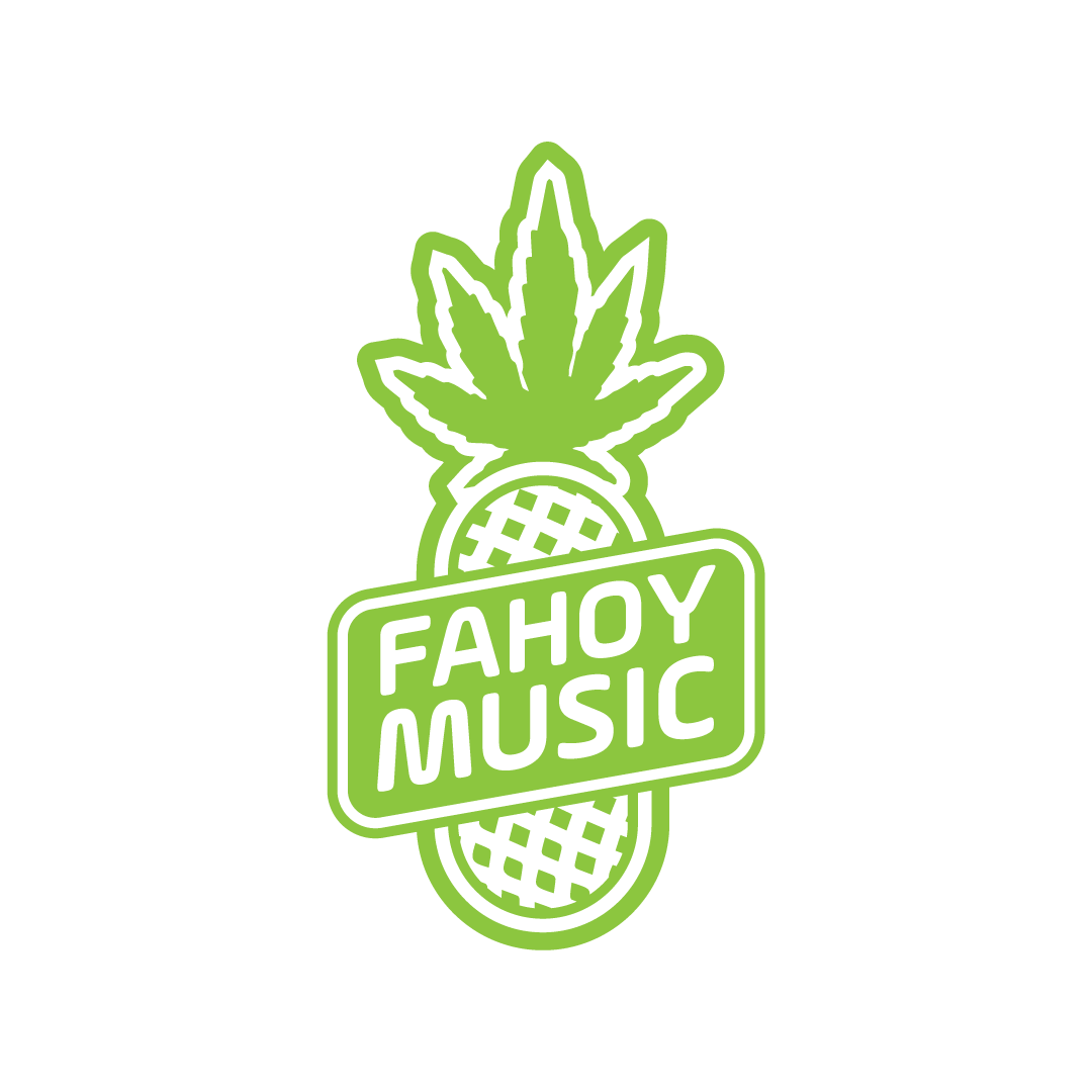 Fahoy Music logo featuring a vibrant pineapple design symbolizing energy, growth, and artistic excellence.