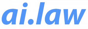 The AI.Law logo represents cutting-edge legal technology solutions. It embodies the company's commitment to revolutionizing legal workflows with artificial intelligence, enhancing efficiency and accuracy for legal professionals.