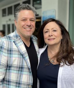 Stein with Campaign Manager, Marlene Schneider