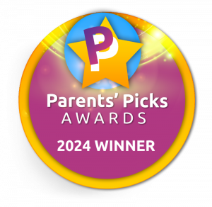 Parents' Picks Award seal to Tum&Bum