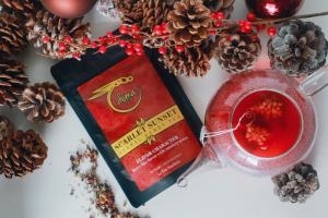 Dema Designs Scarlet Sunset Tea