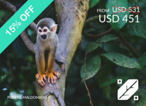 Enjoy Puerto Maldonado with this exciting discount.