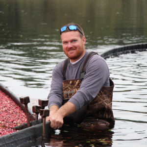 Massachusetts Cranberry grower John Mason