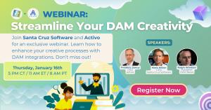 January 16th Webinar: Streamline Your DAM Creativity