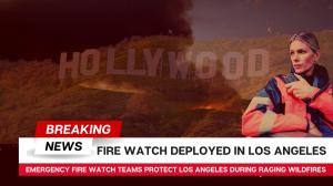 Los Angeles Wildfire - Emergency Fire Watch Deployed