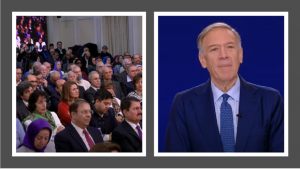 Pompeo said, “Let’s talk about what the future can hold. You all know this in your hearts. To think of the future, we must reflect on recent events. Since I was last here, much has unfolded rapidly. It’s been a devastating year for the IRGC, MOIS, and the  Ayatollah.”