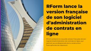 RForm French Version Launch (French)