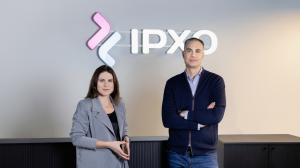 Ramutė Varnelytė, IPXO CEO, and Vincentas Grinius, Co-Founder of IPXO.