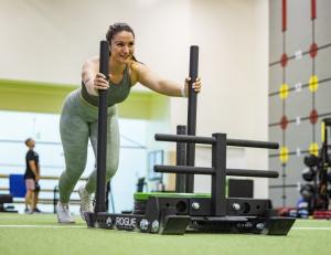 A picture of a Woman working out at The Edge at ClubSport in Aliso Viejo