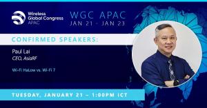 AsiaRF to Attend Wireless Global Congress APAC 2025