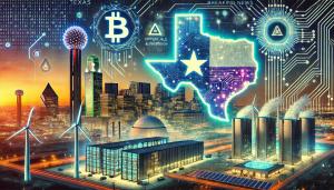 Panoramic view of Dallas-Fort Worth highlighting available large-load land for AI data centers, blockchain development, and nuclear energy solutions from Press Release #3 by Roxanne Marquis