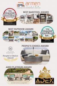 Armen Living has been received numerous awards for product design excellence.