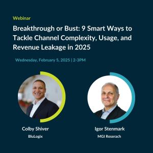 Igor Stenmark, MGI Research & Colby Shiver, BluLogix