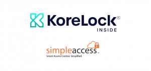 KoreLock and SimpleAccess Partner Logos