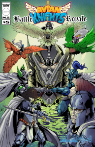 Cover of Issue #2 of the Avian Knights official comic book