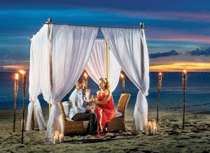 Dining by the beach at Cinnamon Velifushi Maldives