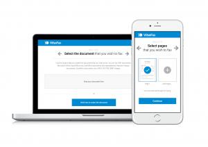 WiseFax Web Portal and Mobile App