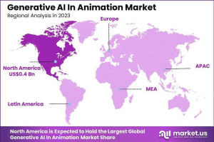 Generative AI in Animation Market region