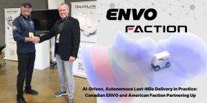 ENVO and Faction partnering up: for UPT(Utility Personal Transporter)  and  AI-Driven, Autonomous Last-Mile Delivery