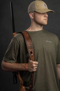 Custom Gun Sling Deer Tracks -