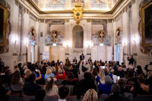 View of the Apollo Room as Paal Anand receives Artist of the Year 2025 International Award at Palazzo Pucci