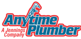 The logo for Anytime Plumber.