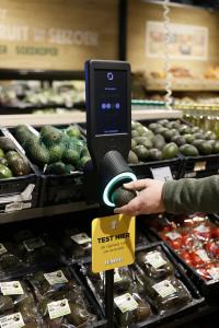 OneThird's Avocado Ripeness Scanner in use at a supermarket