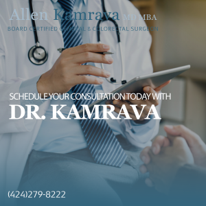 Dr. Allen Kamrava - Contact Us for your Pilonidal Cyst Consultation