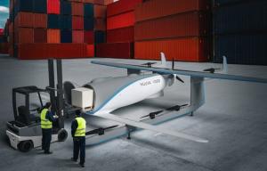 Cargo being loaded into a Pipistrel eVTOL aircraft