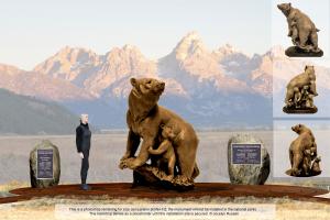 Grizzly 399 Monument Rendering