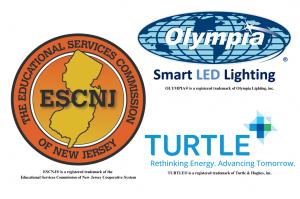 escnj logo, olympia lighting logo, turtle logo