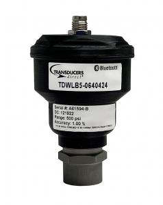 Transducers Direct's CirrusSense TDWLB5 Bluetooth 5 wireless pressure and temperature transducer - Industry First