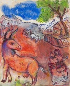 Le Dimanche (Sunday) by Marc Chagall