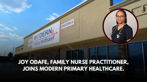 Joy Odafe, Nurse Practitioner, Joins Modern Primary Healthcare