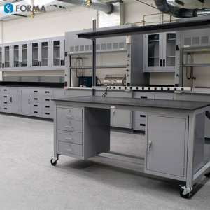 cryogenics laboratory furniture with custom loackable cabinets