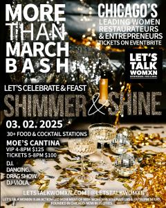 Let's Talk Womxn More Than March Shimmer & Shine Bash