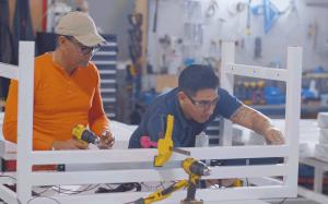 manufacturing workers at a factory