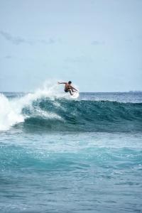 Surfing at Pasta Point