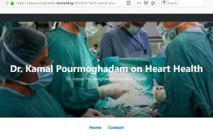 Blog of Dr Kamal Pourmoghadam