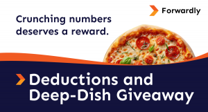 The Deductions and Deep-Dish Pizza Giveaway