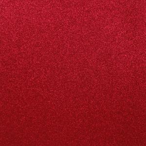 RUBY RED Glitter Cardstock Paper from Encore Paper shines with a rich red sparkle, perfect for crafts, decorations, and special projects.