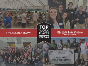 FOCUS Utah Top Workplaces 2024